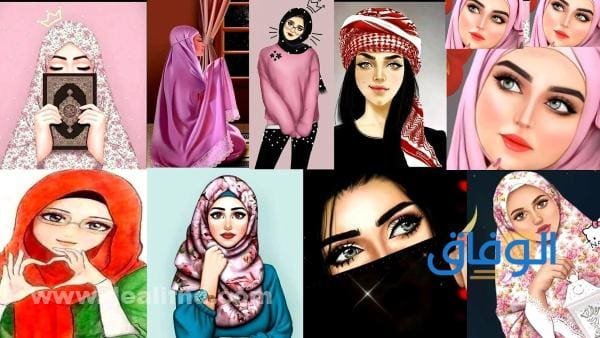 خلفيات بنات كيوت رسم