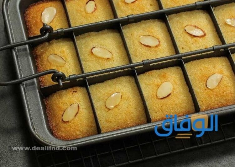 طريقة بسبوسة الطازج امل الجهيمي بالتفصيل ولا أروع