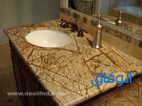 أشكال مغاسل رخام فخمه