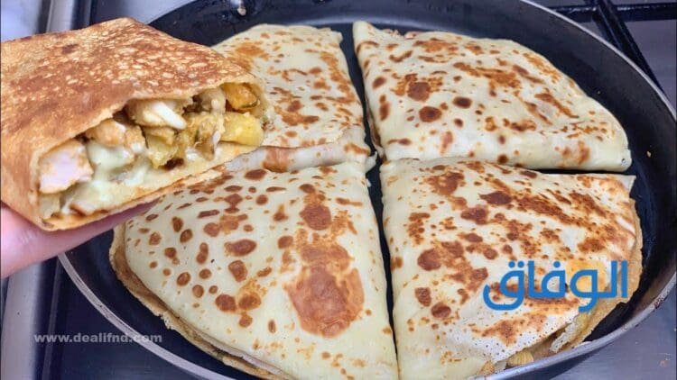 فطيرة الشاورما 