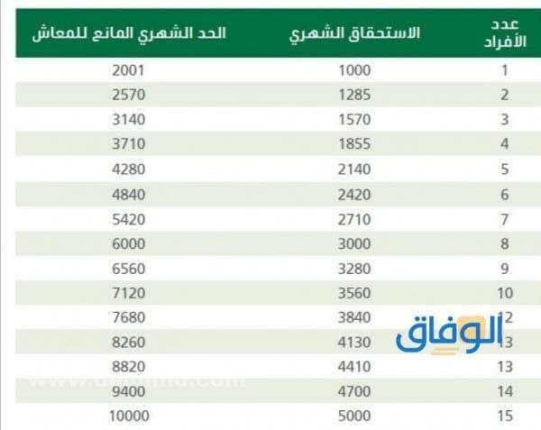 حاسبة الضمان الاجتماعي المطور