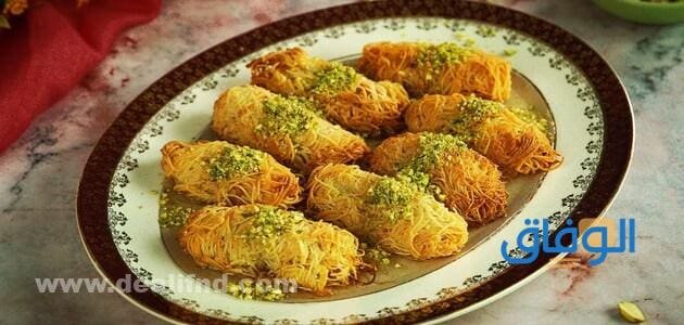 طريقة عمل الكنافة الملفوفة