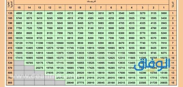 رواتب الموظفين في السعودية
