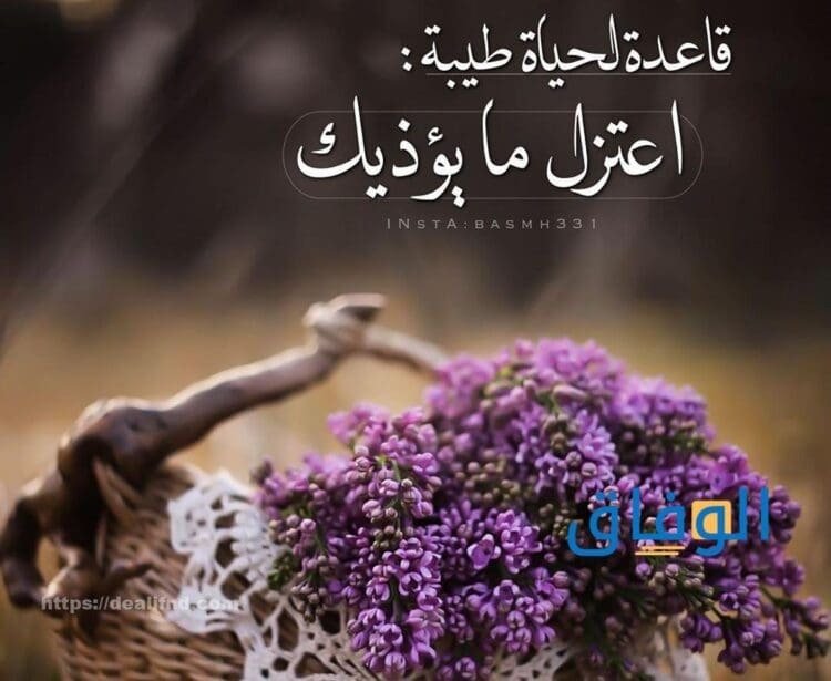 معنى كلمة اعتزل ما يؤذيك | ومن قائلها