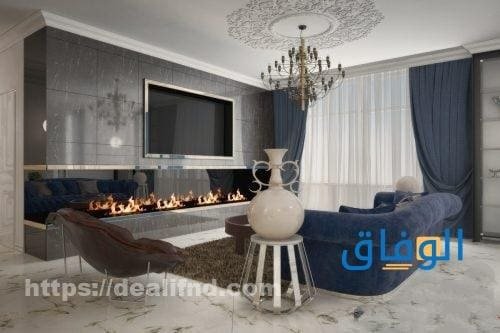 تصاميم ديكور شقق كلاسيك 2024