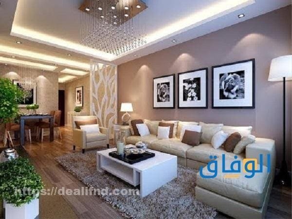 ريسبشن تشطيب شقق
