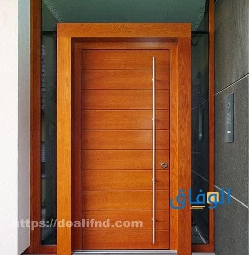 أشكال ابواب شقق خارجية منوعة وحديثة 2024