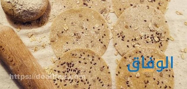 خبز الشوفان الصحي بدون خميرة العناصر التي يضمها خبز الشوفان