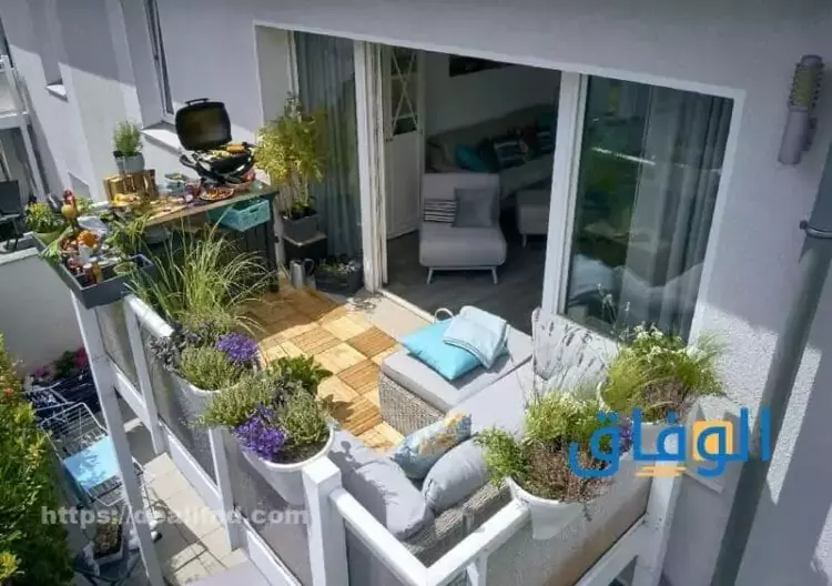 اشكال بلكونات شقق حديثة 2024 | أحدث الديكورات والتصميمات