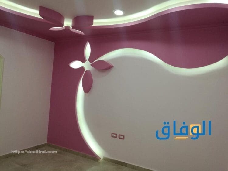 ديكورات شقق نقاشه