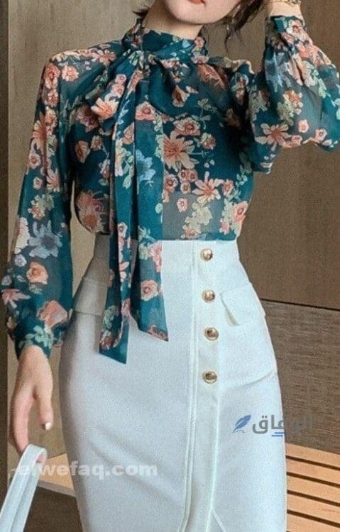 موديلات بلوزات | صور أحدث موديلات البلوزات للتفصيل موديلات بلوزات