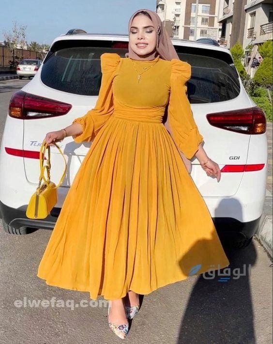 موديلات فساتين محجبات