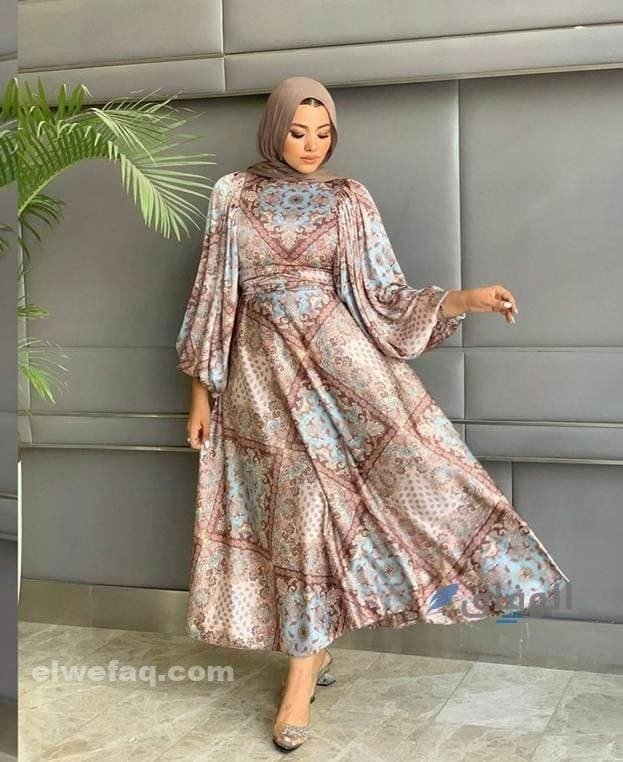 موديلات فساتين طويلة للمحجبات | أفضل 15 موديل من موديلات فساتين للمحجبات موديلات فساتين طويلة للمحجبات