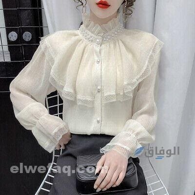 موديلات بلوزات | صور أحدث موديلات البلوزات للتفصيل موديلات بلوزات