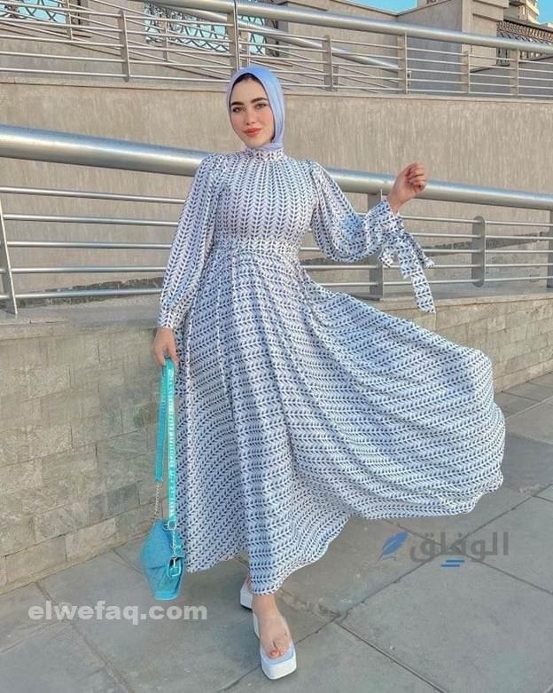 موديلات فساتين طويلة للمحجبات | أفضل 15 موديل من موديلات فساتين للمحجبات فساتين طويلة للمحجبات