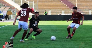 75 دقيقة.. الزمالك يستعيد التقدم على سيراميكا بهدف الجزيرى (2 – 1).. صور
