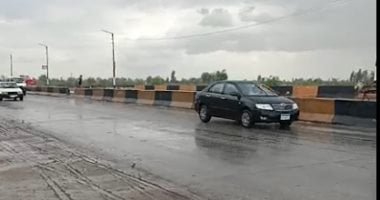 أمطار غزيرة تضرب الدقهلية وغيوم بسماء المحافظة.. فيديو