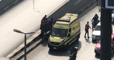 إصابة شخص صدمته سيارة أثناء عبوره للطريق فى بولاق الدكرور