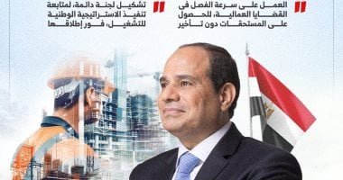 إصدار قانون العمل الجديد.. الرئيس السيسى ينتصر للعمال فى عيدهم (إنفوجراف)