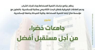 إطلاق مشروع “جامعات خضراء من أجل مستقبل أفضل” بمكتبة الإسكندرية