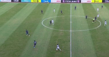 الجونة يتقدم على إنبي بهدف فى الوقت الضائع بالشوط الأول