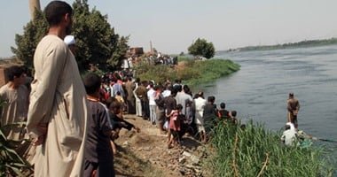 انتشال جثة شاب غرق فى نهر النيل بإمبابة