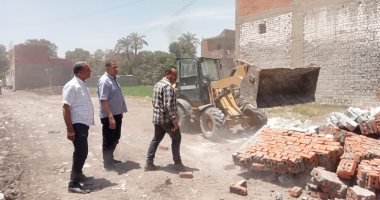 انطلاق المرحلة الأولى من الموجة الـ26 لإزالة التعديات بالفيوم