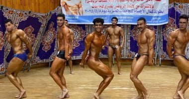 جامعة سوهاج تحصد 4 ميداليات ذهبية وكأس بطولة كمال الأجسام على مستوى الجامعات