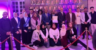 رئيس جامعة دمنهور يشهد ختام مهرجان إبداع 13 و يهنئ الطلاب بالمراكز المتقدمة