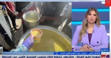 رئيس حزب المستقلين الجدد يؤكد خطورة تفاقم الوضع الإنساني في غزة.. فيديو
