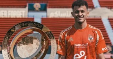 عمر الساعى: الحمد لله أول بطولة دورى في سنة أولى أهلى