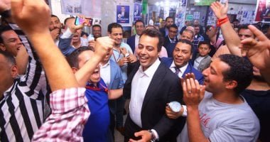 فرحة عارمة لزملاء ومحبى الزميل محمد السيد الشاذلى بعد فوزه فى انتخابات الصحفيين