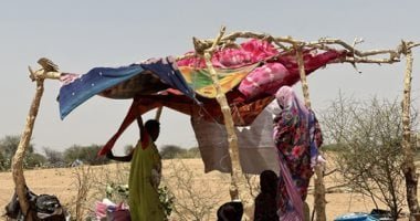 نازحون يفرون من الصراع المسلح في السودان