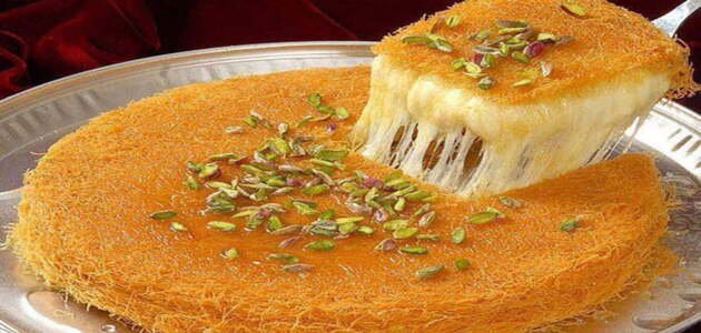 وصفة كنافة رمضان 2026 زي المحلات (الميزان + حرارة الفرن + سر القطر)