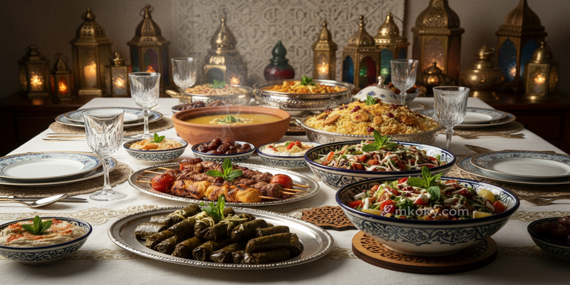 اكلات صحية في رمضان 2026 | جدول أكل رمضان 30 يوم صحي ومشبع اكلات صحية في رمضان للإفطار 2026
